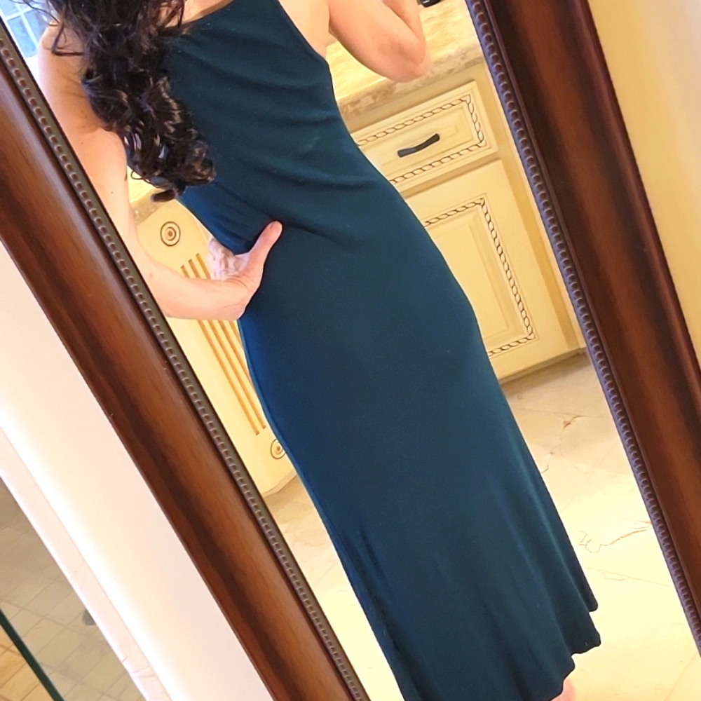 Forever 21 Rich Team Cami Micro-Ribbed Maxi Dress, M - Picture 9 of 16